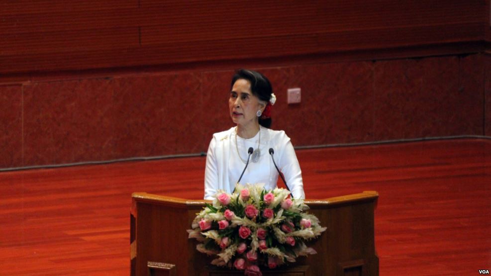 State Counselor addresses Shan State conflict by calling for groups to sign NCA