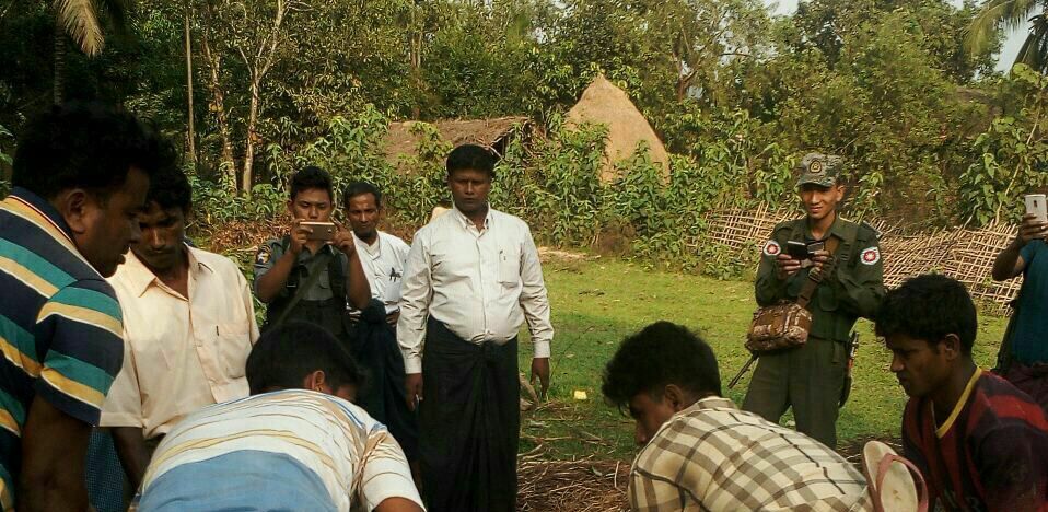 Breaking News:Burmese Army raiding villages in northern  Maungdaw since morning