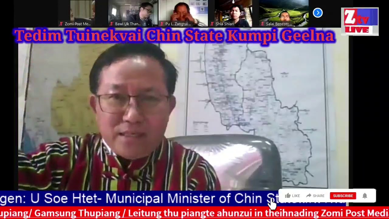 Minister’s Team Caught in Attack by Arakan Army in Myanmar’s Chin State
